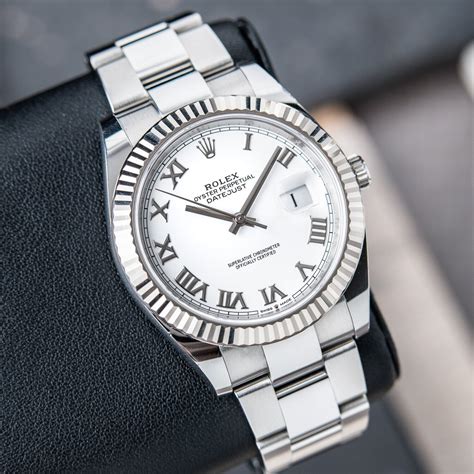 rolex oyster perpetual datejust roman|pre owned rolex datejust 41.